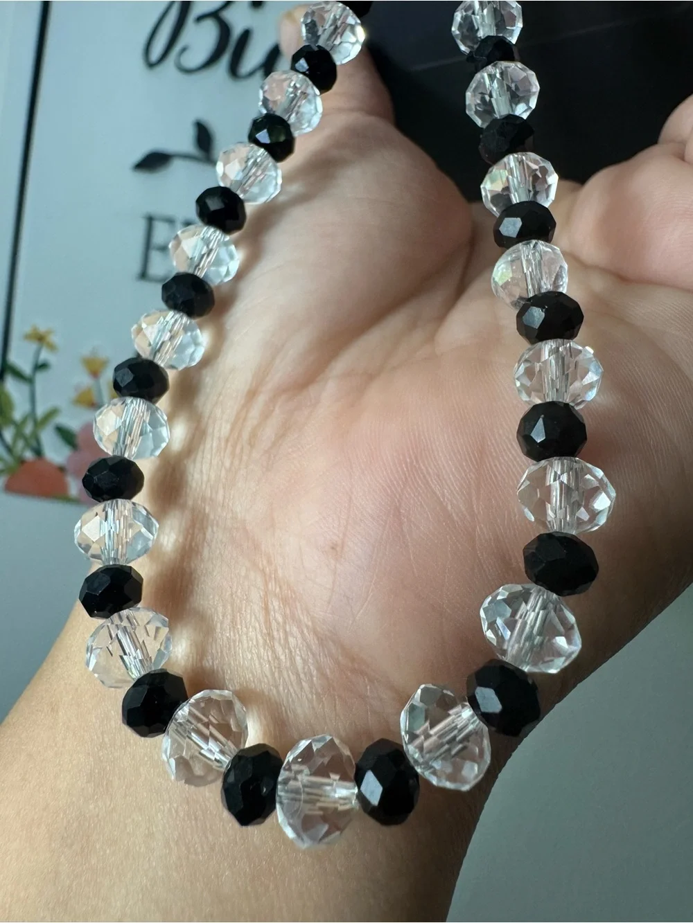 Handmade bling crystal